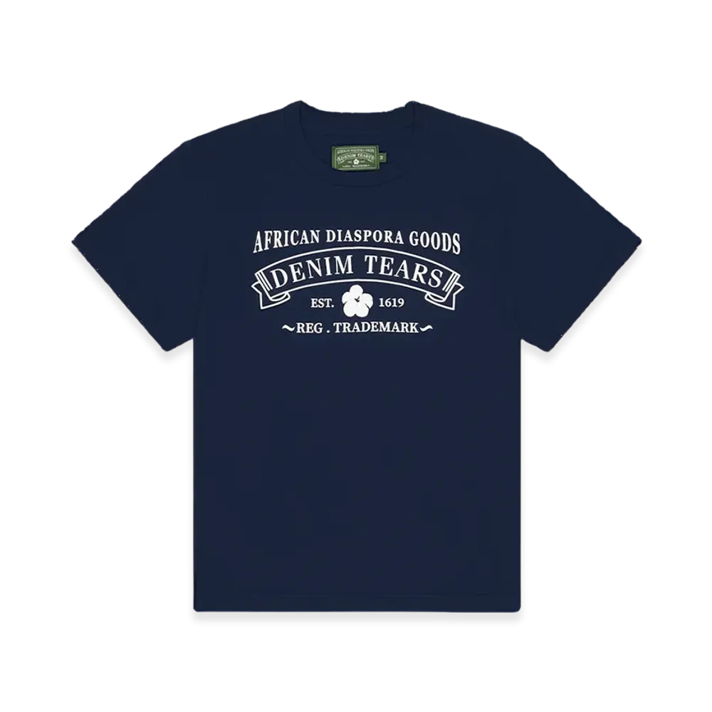 DENIM TEARS ADG Tee "Blue"