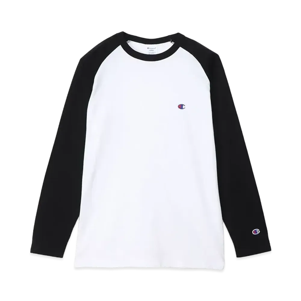 Champion Basic Raglan Long Sleeve T-shirt "Black"