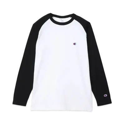 Champion Basic Raglan Long Sleeve T-shirt "Black"