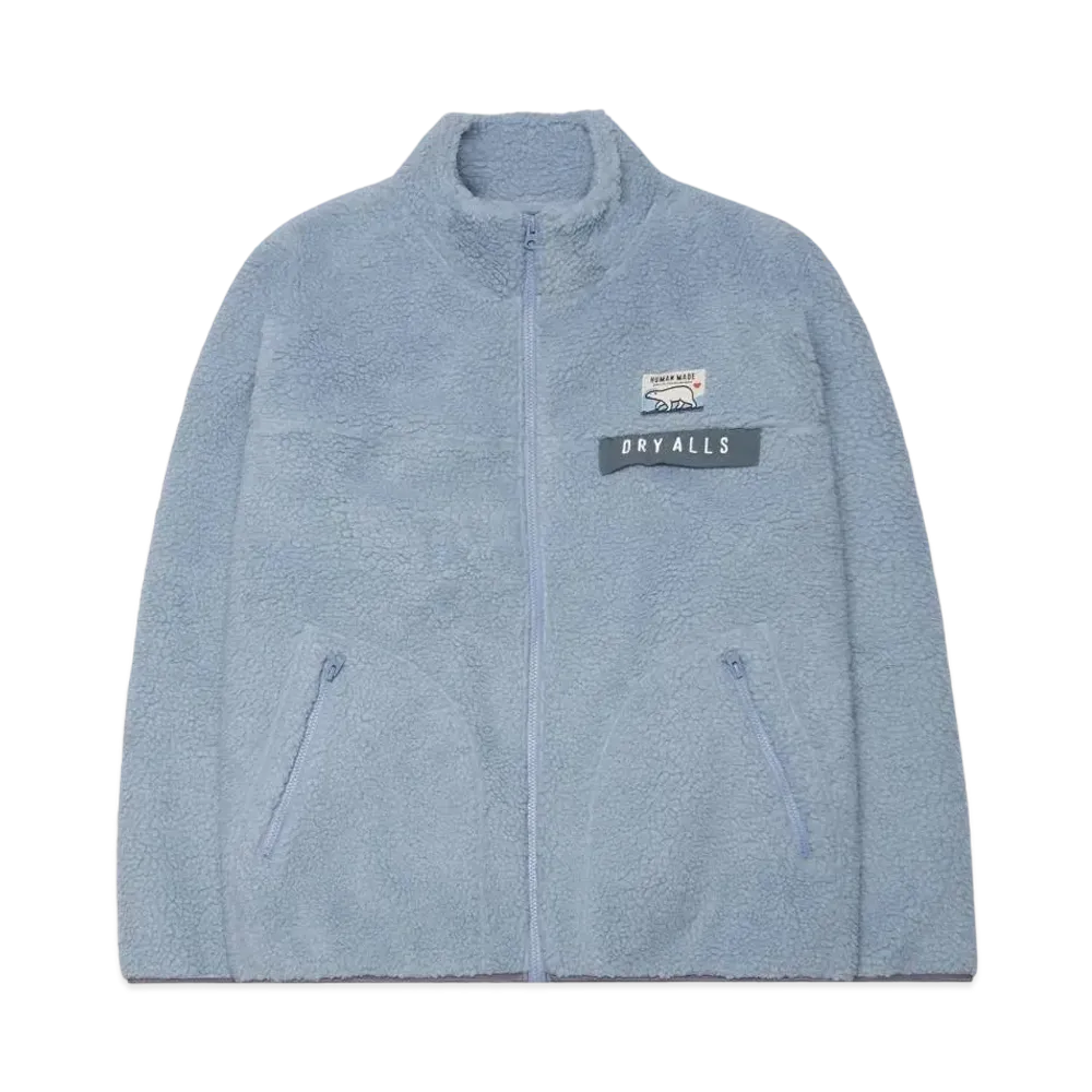 HUMAN MADE BOA FLEECE JACKET "Blue"