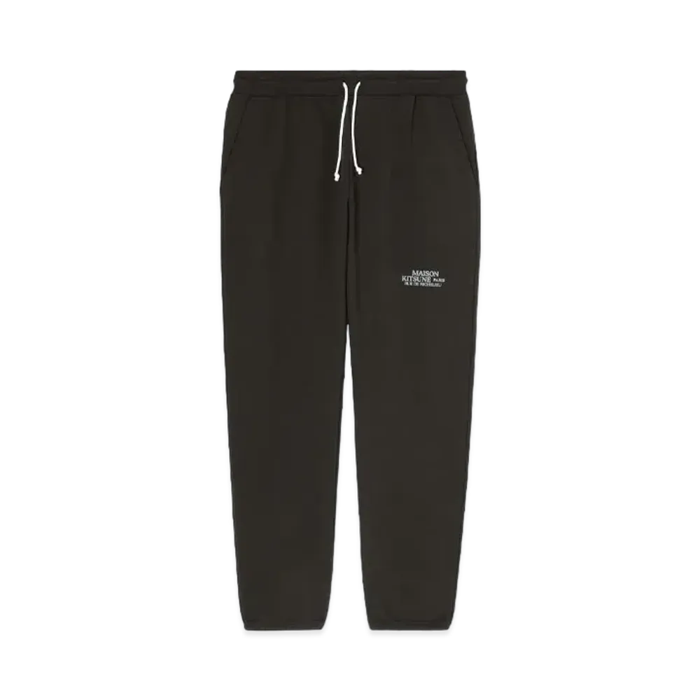 Maison Kitsune Lou De Richelieu Jogger Pants "Anthracite"