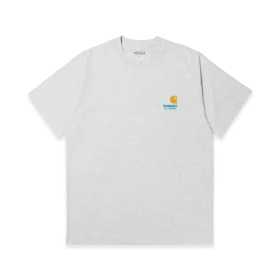 Carhartt WIP S/S Kompakt T-Shirt "Ash Heather"