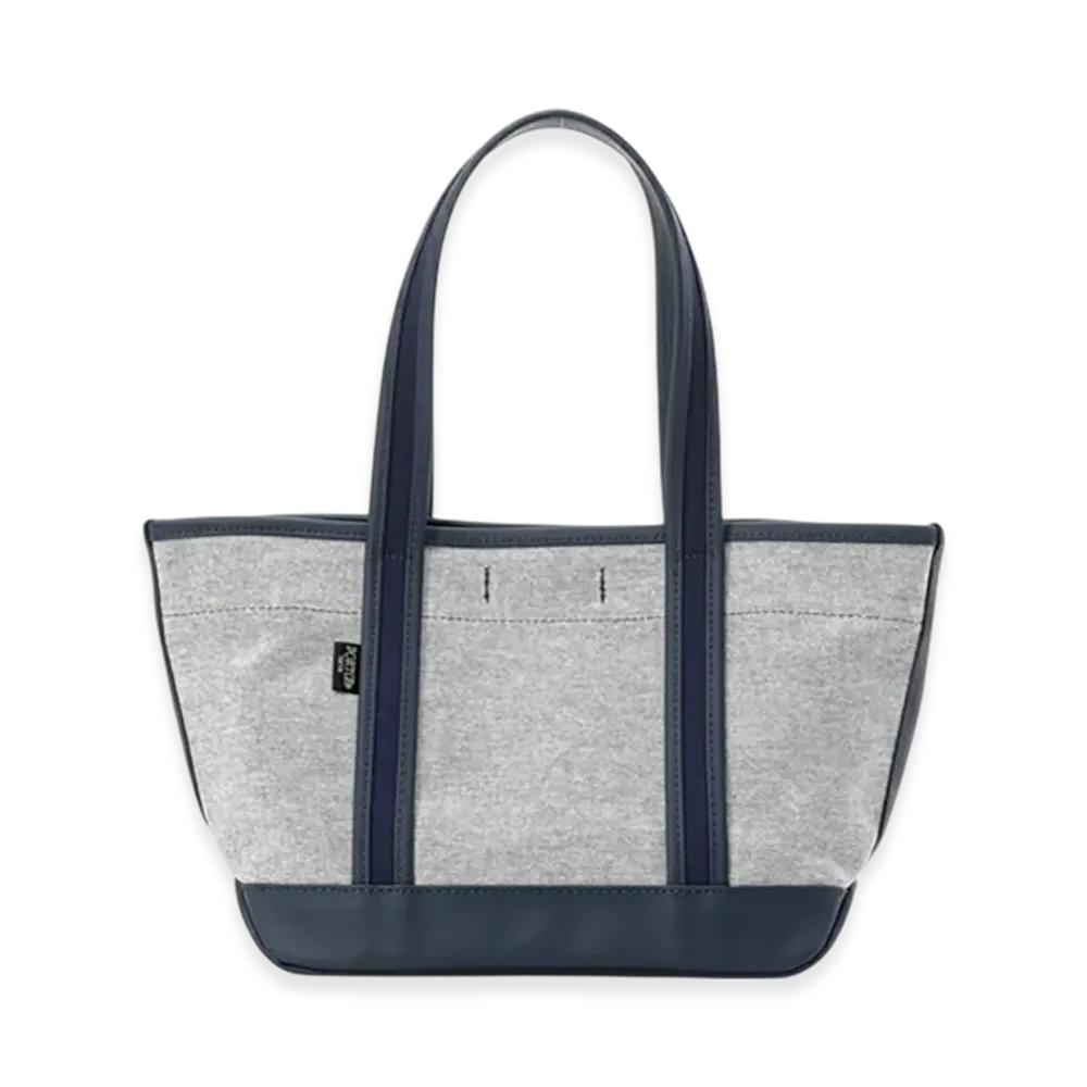 PORTER Boyfriend Tote Chambray Tote Bag S "Navy"