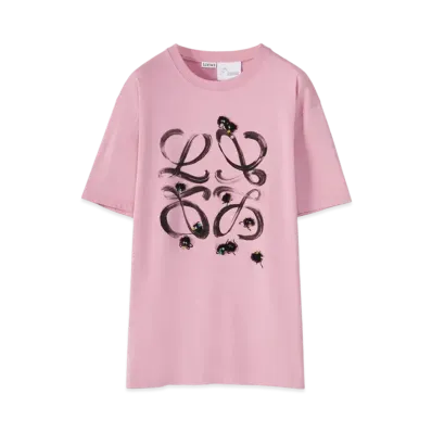 LOEWE x Spirited Away Susuwatari Anagram T-shirt In Cotton "Cotton Candy"