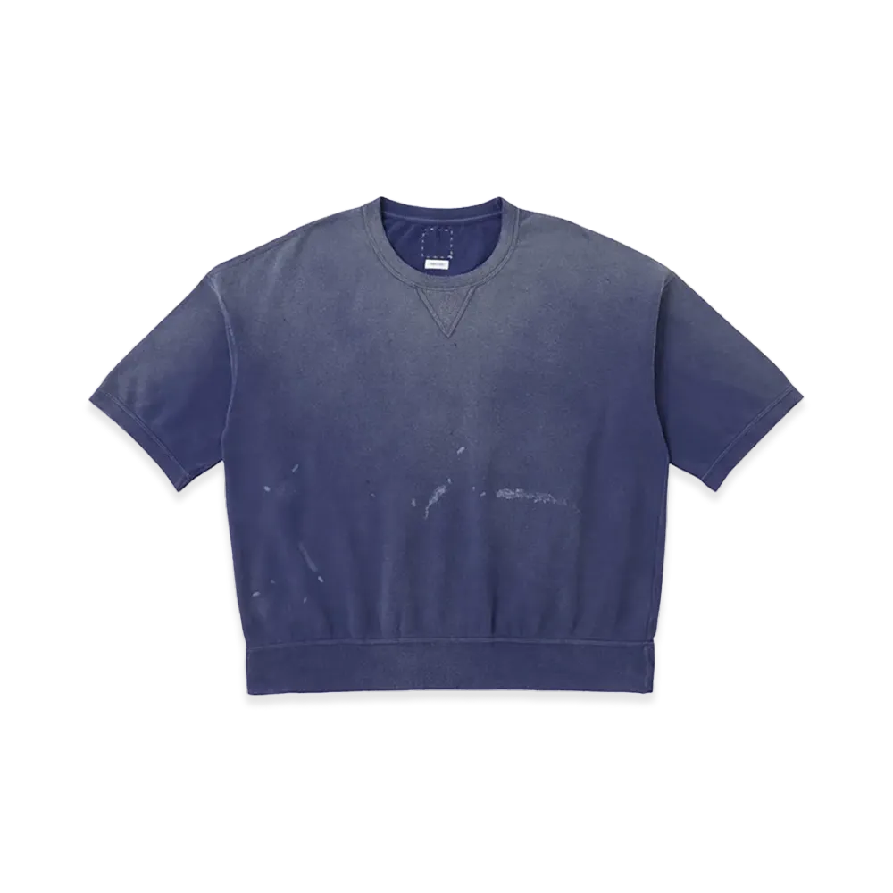 visvim Jumbo SB Sweat S/S Crash "Navy"