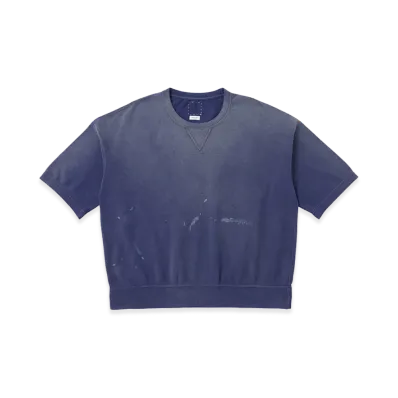 visvim Jumbo SB Sweat S/S Crash "Navy"