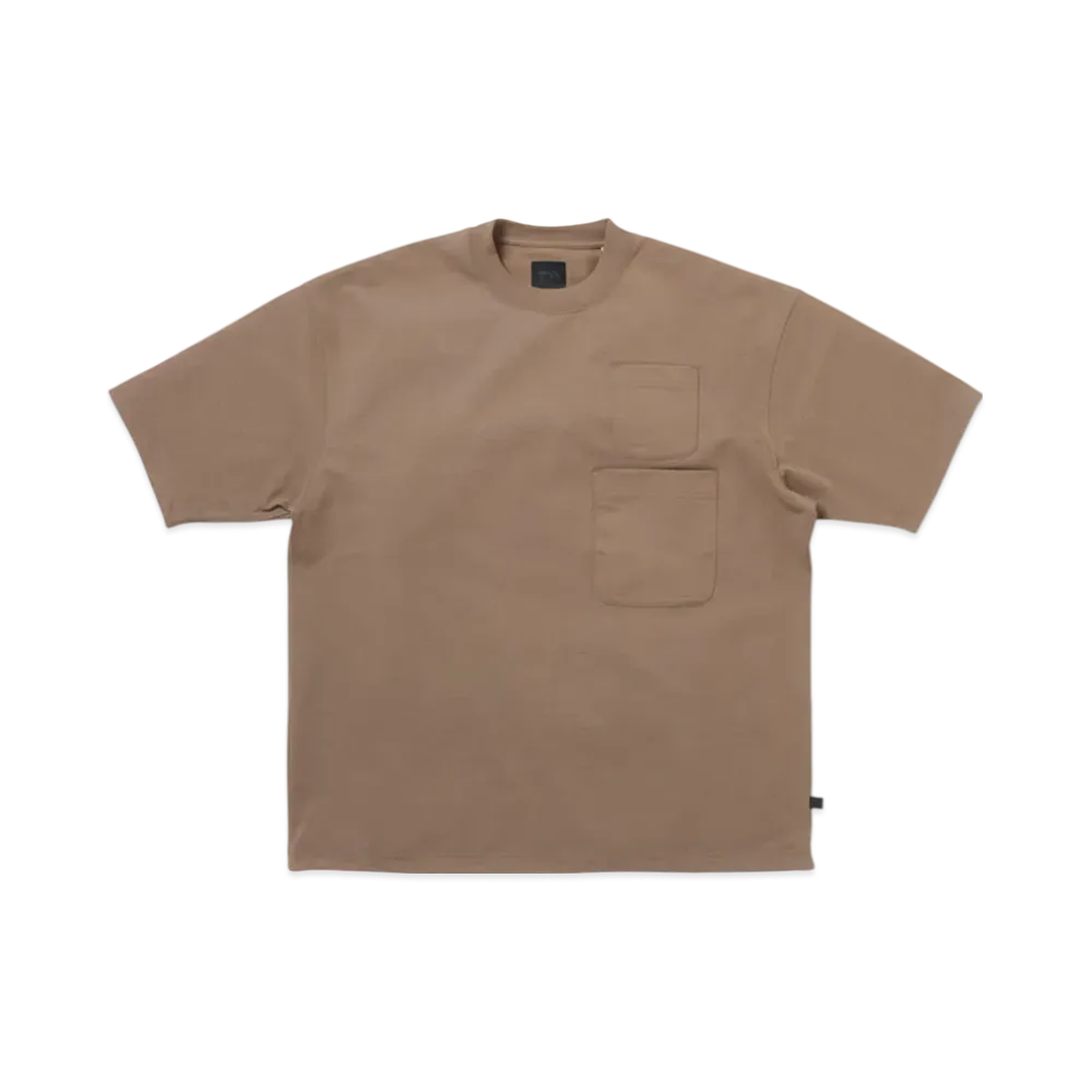 DAIWA PIER39 W's Tech W/Pocket Crew Tee "Beige"