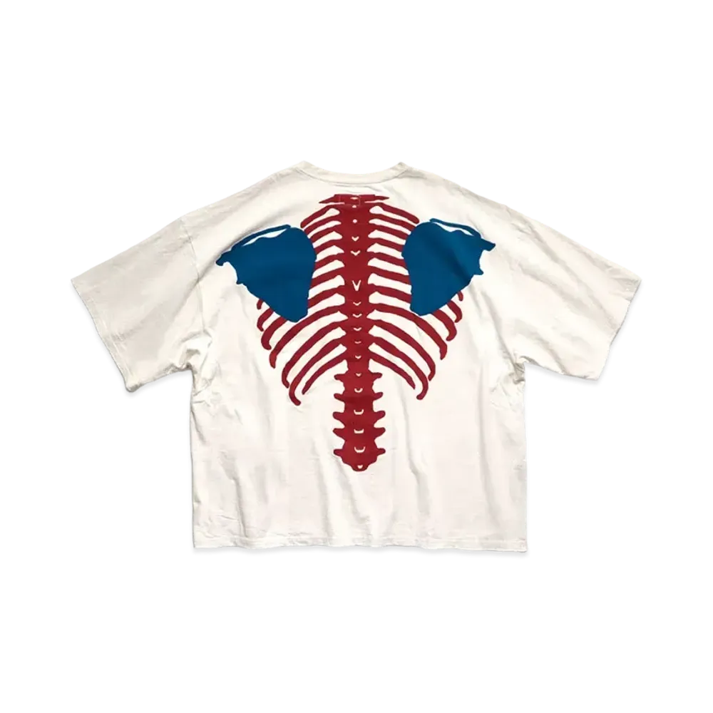 KAPITAL TENGU 2 TONE BIG POKE T (BOUND PT) "Tricolor"
