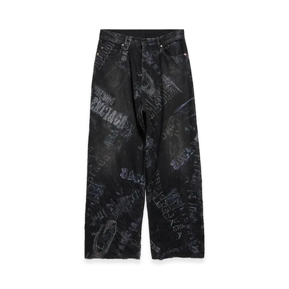 BALENCIAGA Minimal Baggy Pants "Black"