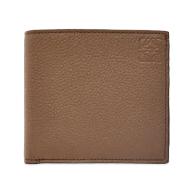 LOEWE Bayfold Coin Wallet Soft Grain Calf "Winter Brown"