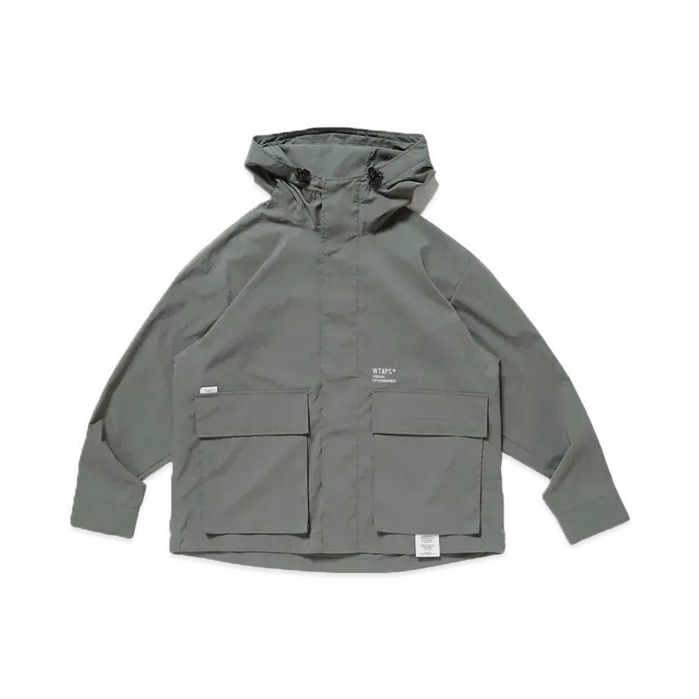 WTAPS Plateau / LS / Poly. Taffeta Fortless "Grey"