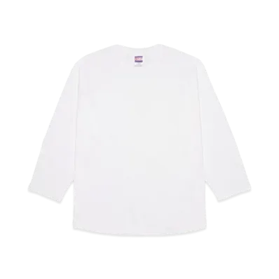 GOAT BASEBALL TEE "WHITE"