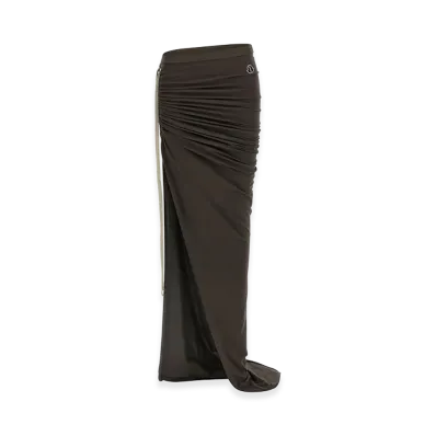 MONCLER Women's x Rick Owens Adjustable Skirt "Dark"