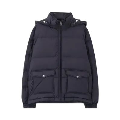 Paul Smith Women's Spray Swirl Down Blouson "Navy"