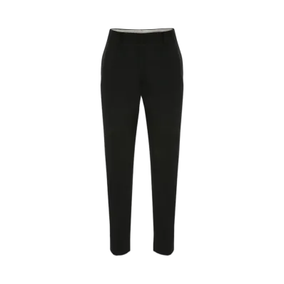 Alexander McQUEEN Tailored Cigarette Pants "Black"