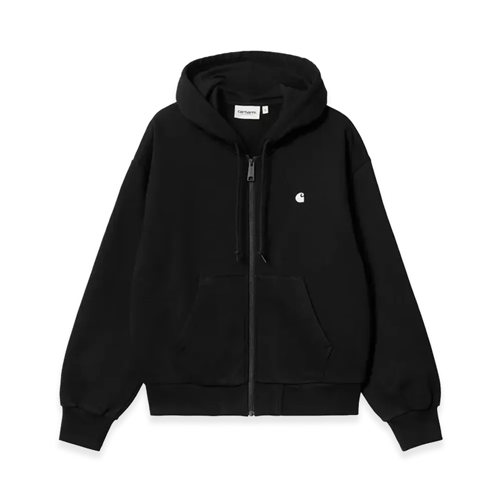 Carhartt WIP Women's Hooded Casey Jacket "Black/Silver"