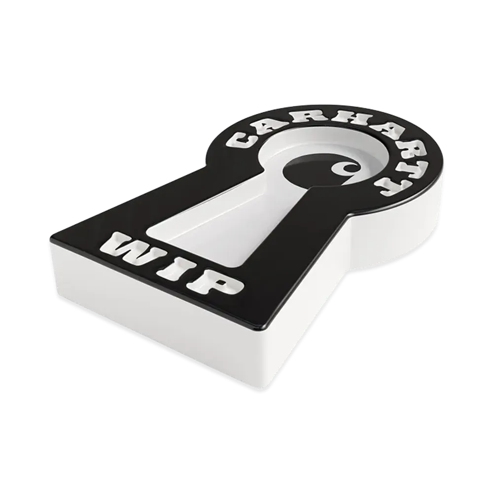 Carhartt WIP Locked Cone Incense Holder "White/Black"
