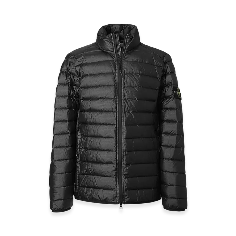Stone Island Down Jacket 42424 Loom Woven Chambers R-Nylon Down "Black"