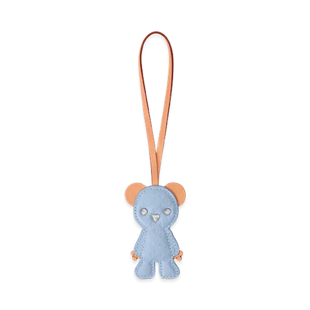 Louis Vuitton Strap LV Louis Bear "Bleu Clair"