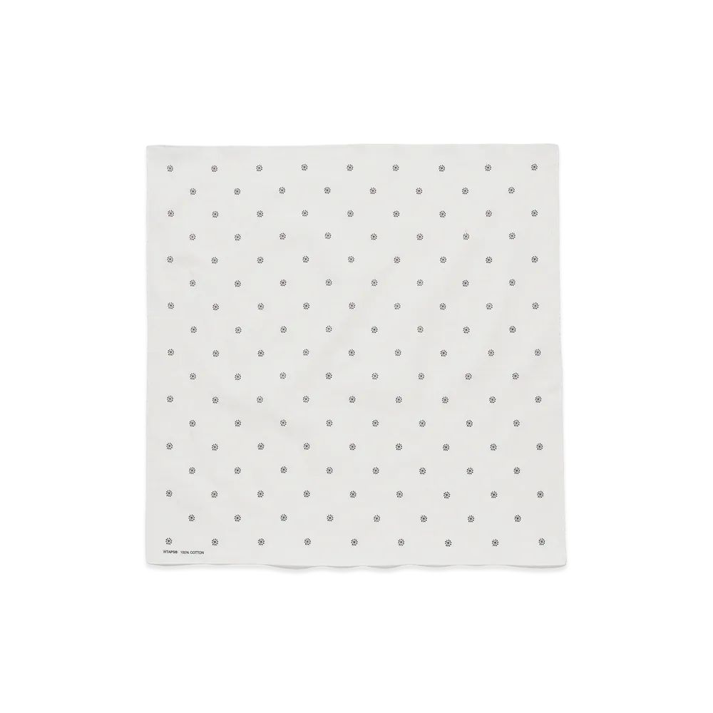 WTAPS Bandaria / Bandana / Cotton "White"