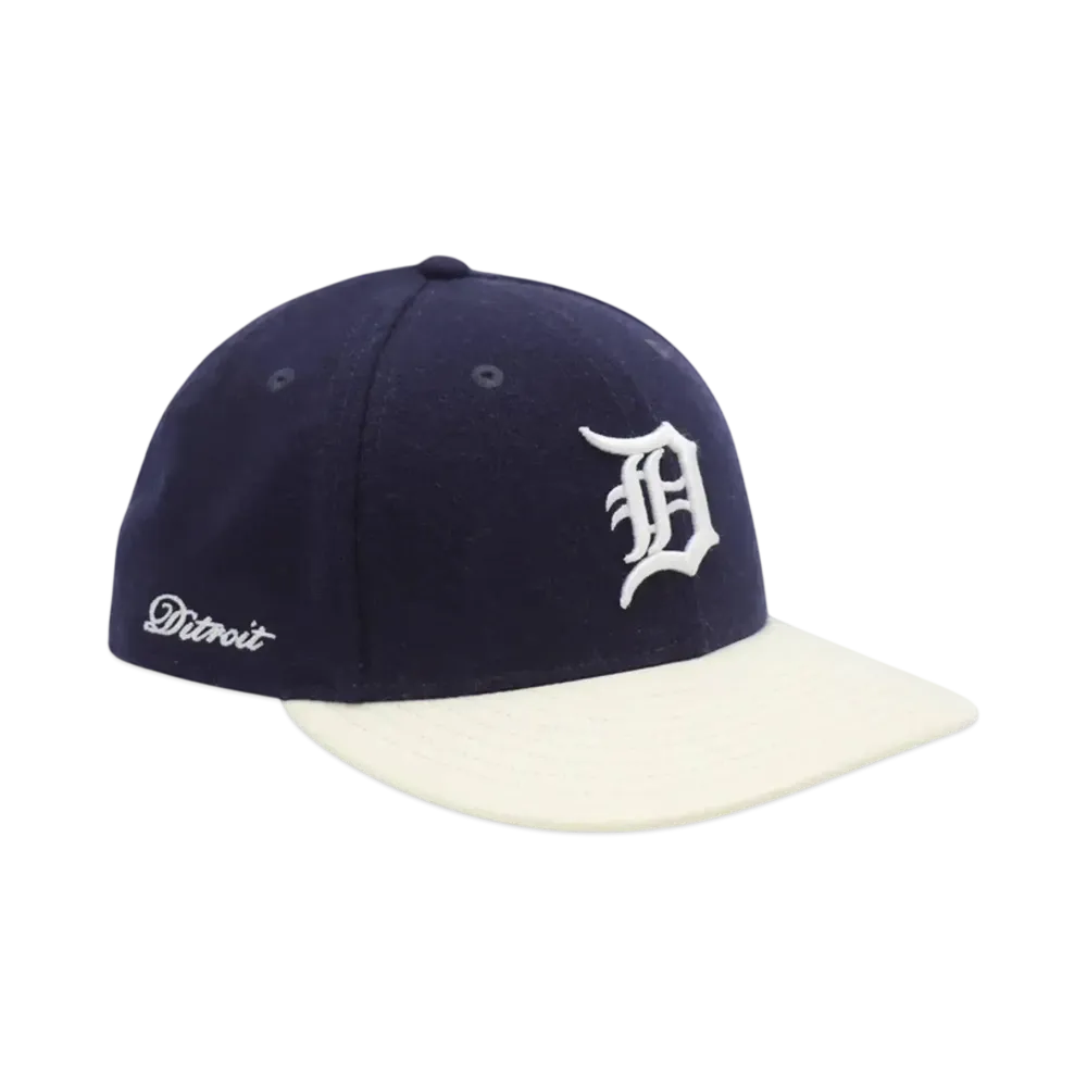 NEW ERA x THE CAP LP 59Fifty 'THE VINTAGE 2.0' Detroit Tigers "Navy"