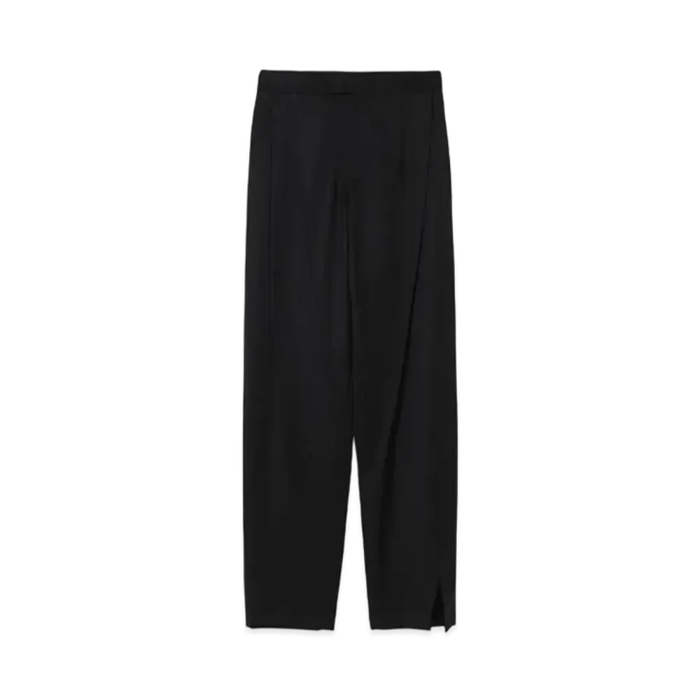 UNDERCOVER Wool Gabardine Slacks "Black"