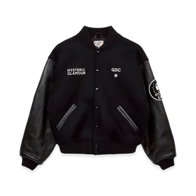 HYSTERIC GLAMOUR x GDC Stadium Jumper "Black"