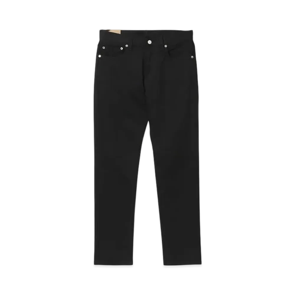 BEAMS Basic Stretch Denim Pants "Black"