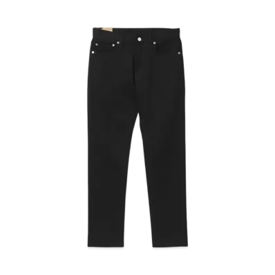 BEAMS Basic Stretch Denim Pants "Black"