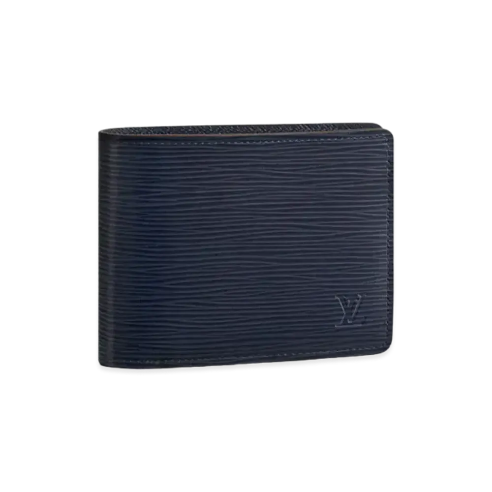 Louis Vuitton Multiple Wallet Epi "Blue Marine"
