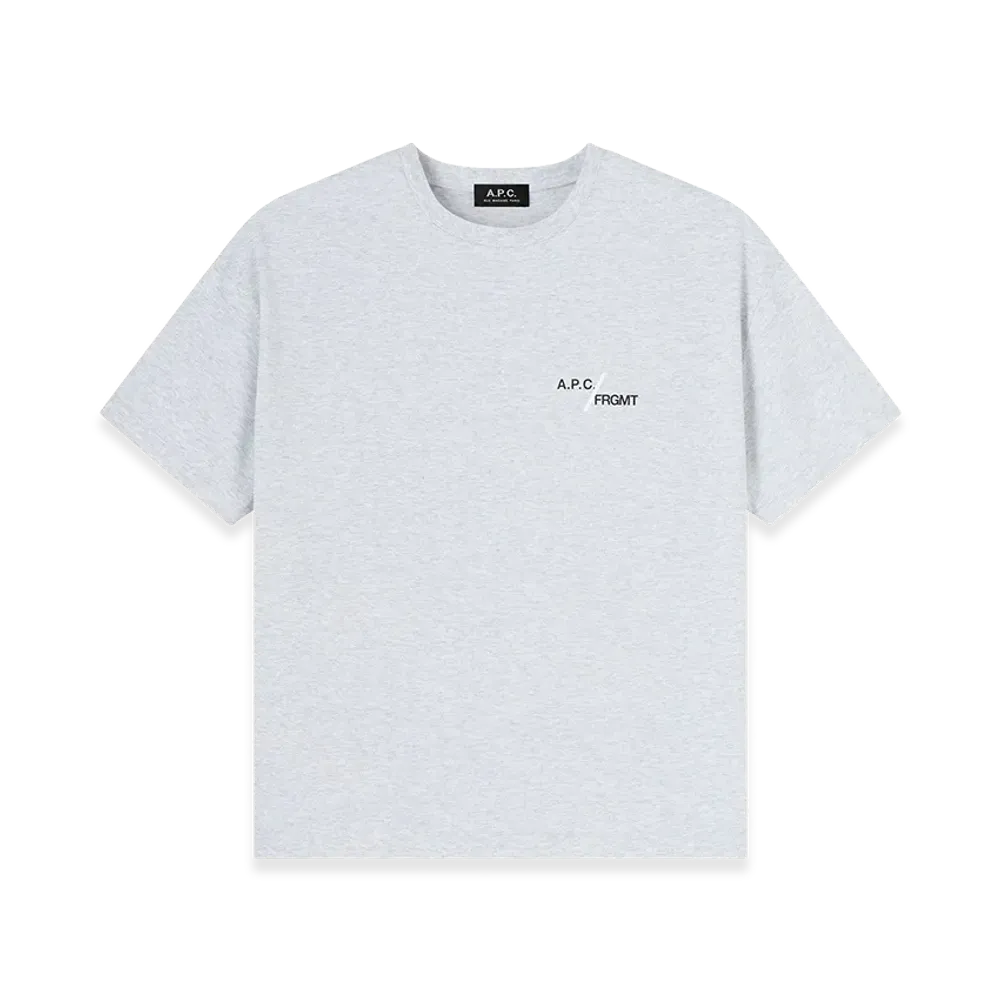 A.P.C. x Fragment Design Renoncement Tee "Gray"