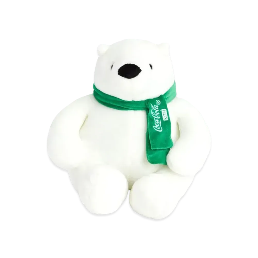 Kith x Traly x Coca-Cola Polar Bear Plush 12 "Stadium"