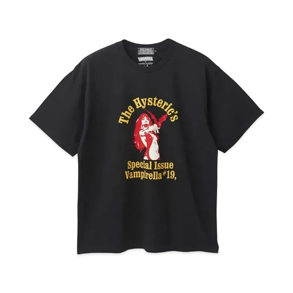 HYSTERIC GLAMOUR Vampirella/Special Issue Tee "Black"