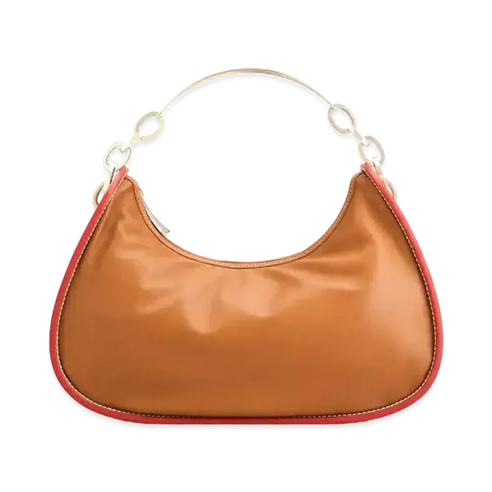 TOD'S Hobo Bag In Leather Small "Brown"