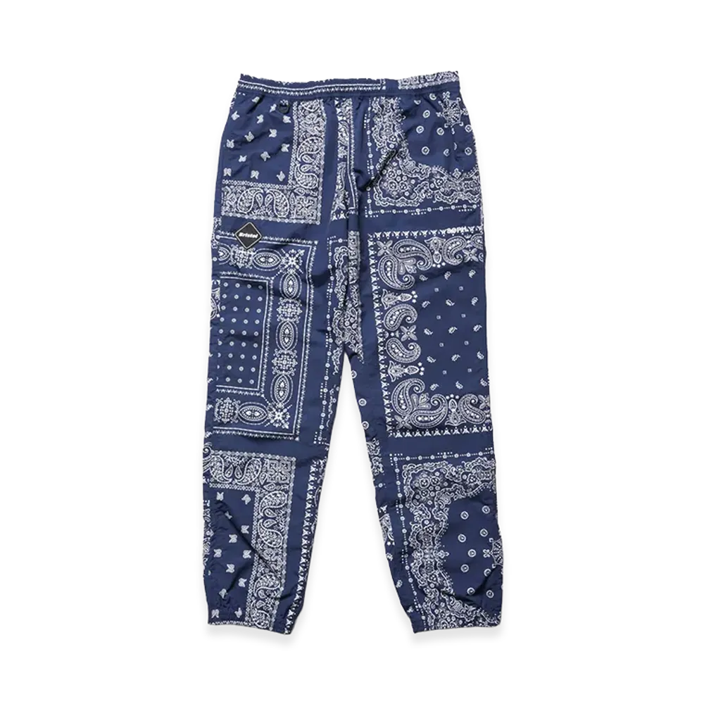 F.C.Real Bristol Bandana Nylon Easy Pants "Navy"