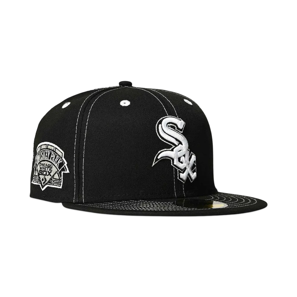 HOME GAME CHICAGO WHITE SOX CO COMISKEY PARK 59FIFTY "BLACK"