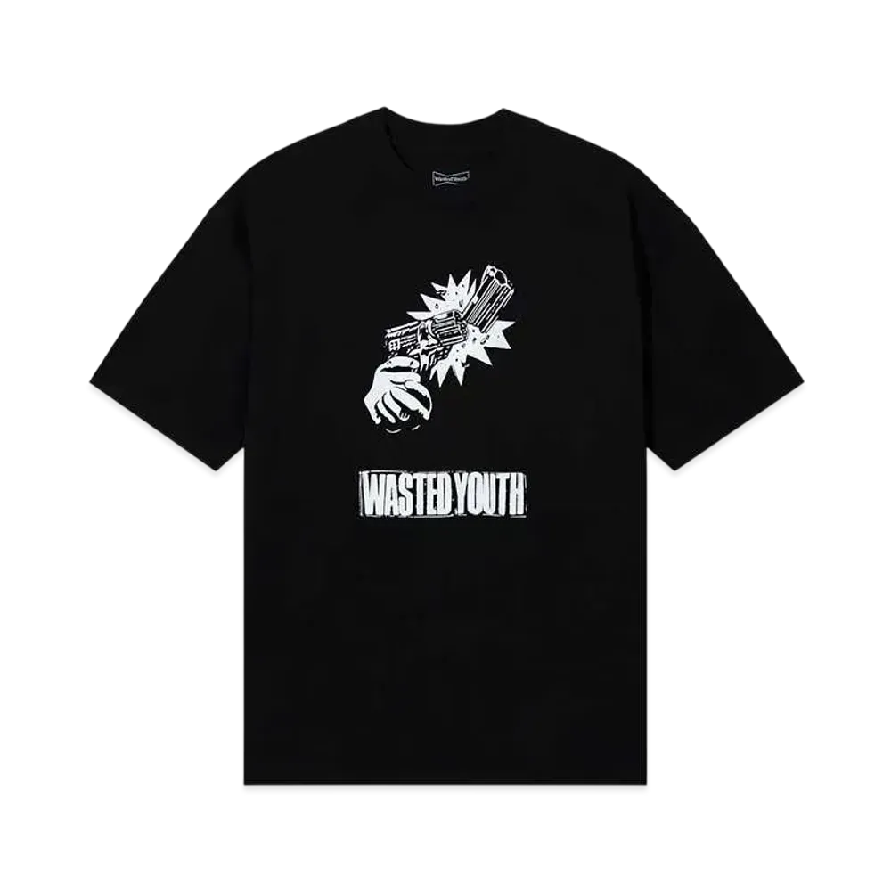 Wasted Youth x Verdy T-Shirt "Black"