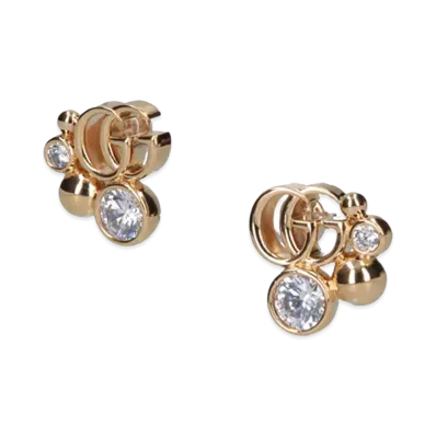 GUCCI Women's Bijoux "Gold/White"