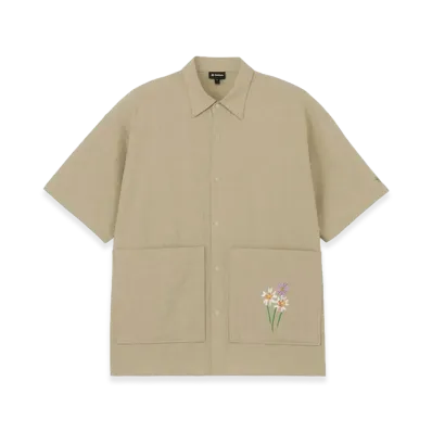 Goldwin x Cactus Store Short Sleeve Shirt "Clay Beige"