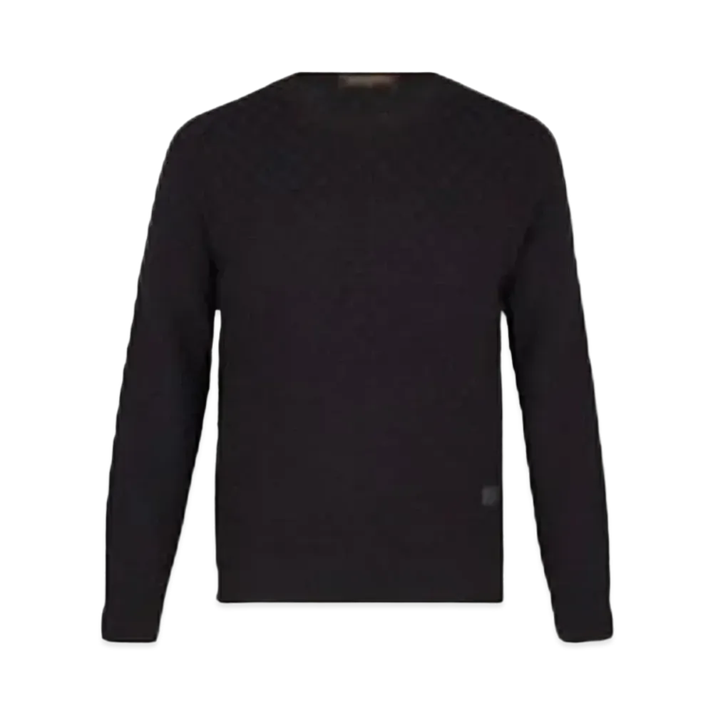 Louis Vuitton Damier Crew Neck "Black"
