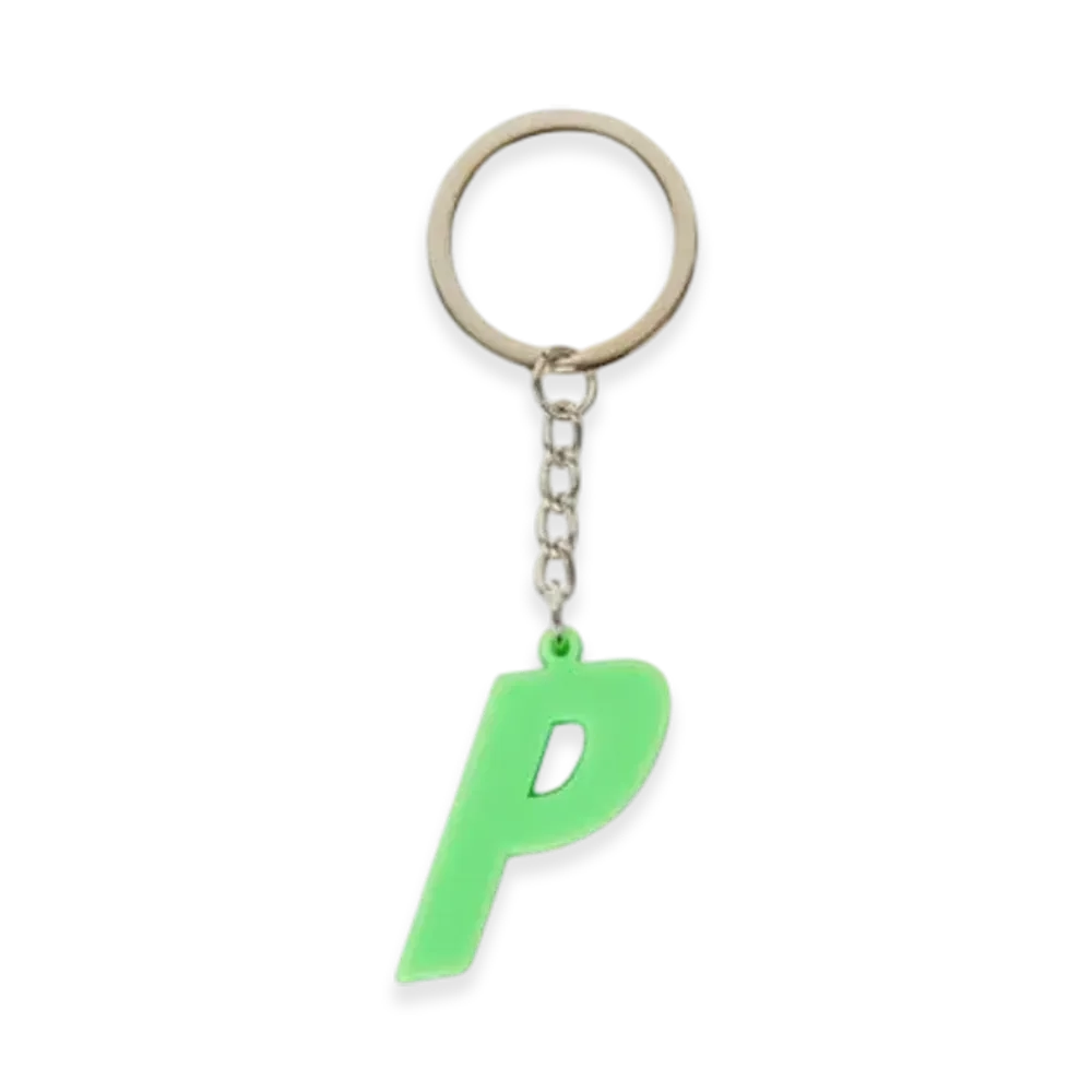 PALACE P-Glow Keyring "Green"
