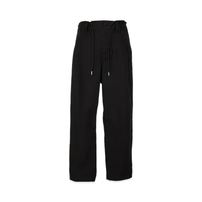 sacai Cotton Nylon Oxford Pants "Black"