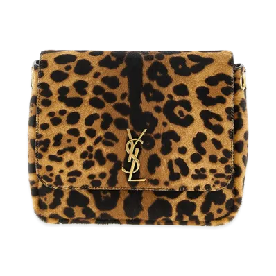 Saint Laurent Women's Kate Soup Crossbody Bag "Brown"
