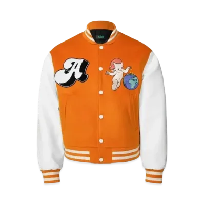 A FEW GOOD KIDS Good Kids Stadium Jacket "Orange"