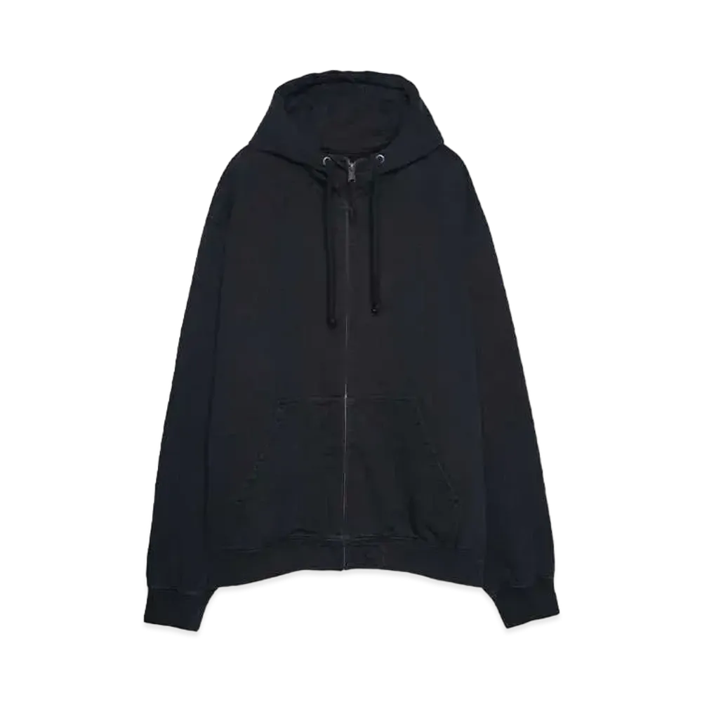 Maison Margiela SWEAT JACKET "WASHED BLACK"