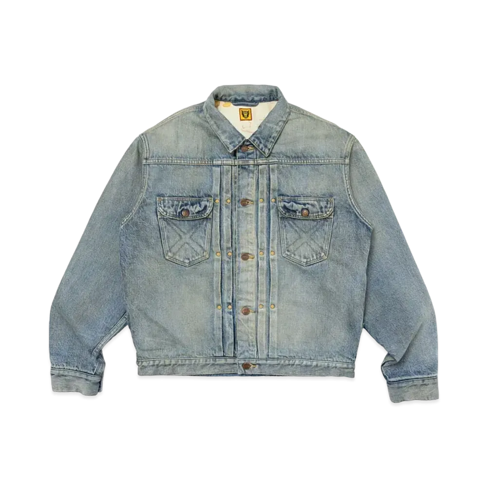 HUMAN MADE x KAWS Made Denim Work Jacket #2 "Indigo"