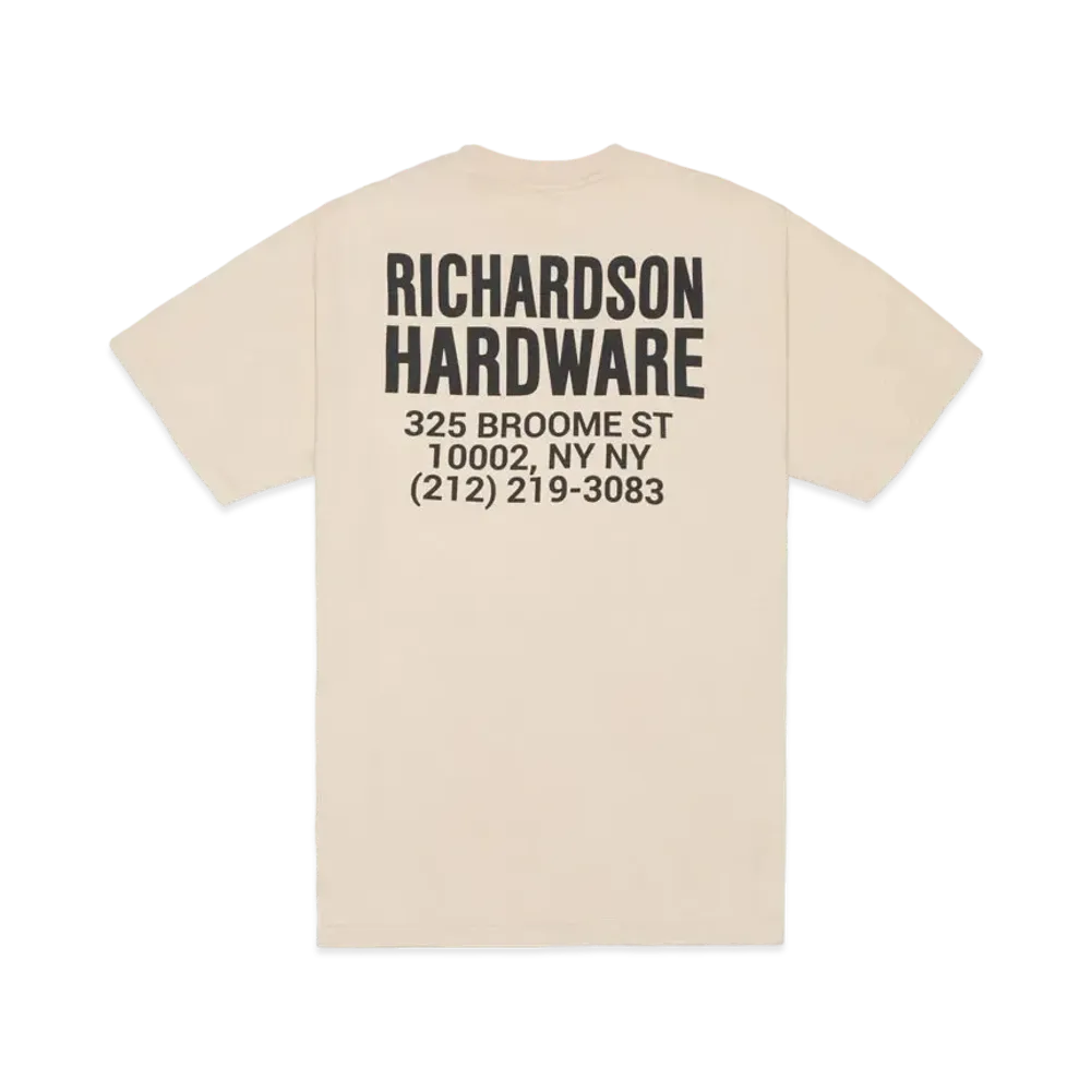 Richardson HARDWARE NEW YORK T-SHIRT "Sand"