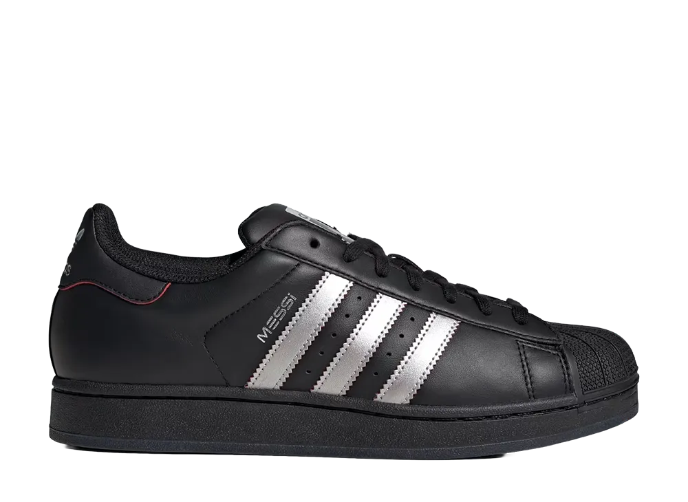 adidas Superstar MESSI "Core Black/Silver Metallic"