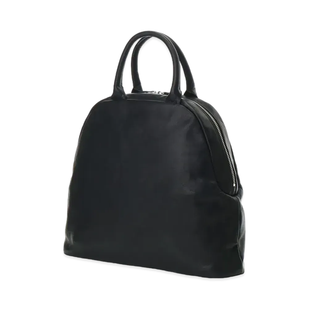 Yohji Yamamoto Y's VINTAGE LEATHER BOSTON BAG "Black"