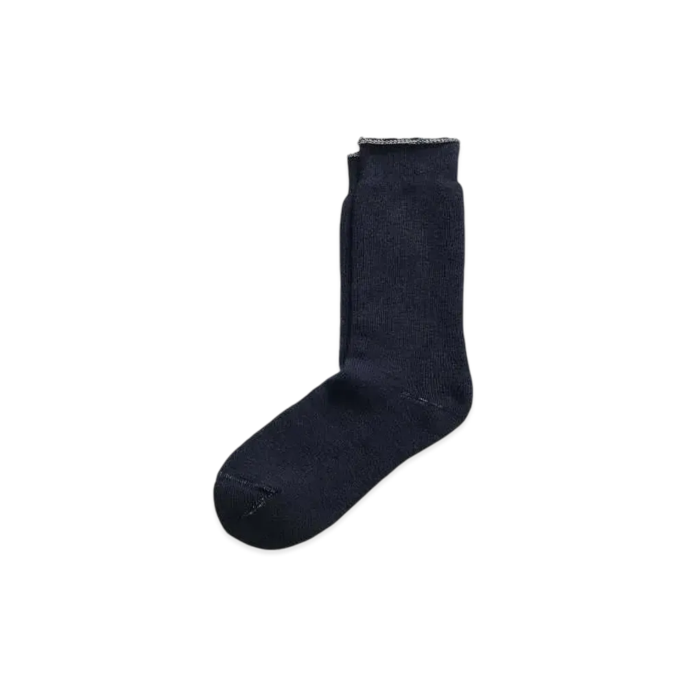 Polo Ralph Lauren Heathered Stretch Cotton Blend Socks "Navy"